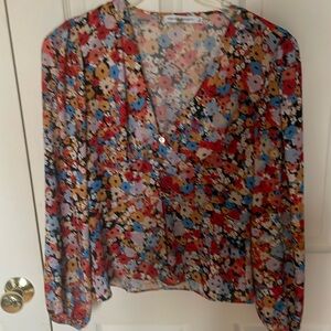 Like new floral blouse, Rebecca Minkoff size medium